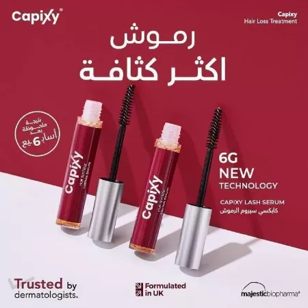 Picture of Capixy Lashes Serum for Longer and Fuller Lashes