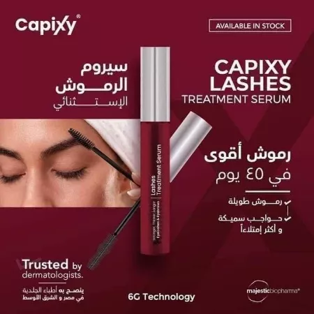 Picture of Capixy Lashes Serum for Longer and Fuller Lashes