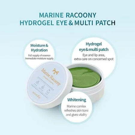 [SECRET KEY] Marine Racoony Hydro Gel Eye & Multi Patch 60 Sheet